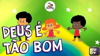 Deus é Tão Bom - 3 Palavrinhas Vol. 4 Libras