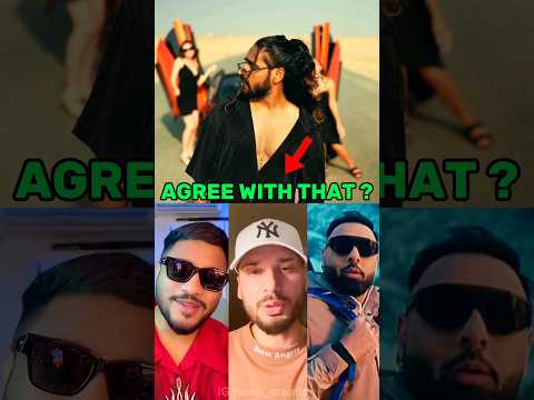 EMIWAY MADE RAFTAAR KR$NA AND BADSHAH AGREE TO HIS  POINT #shorts #ytshorts #shortsfeed #viral