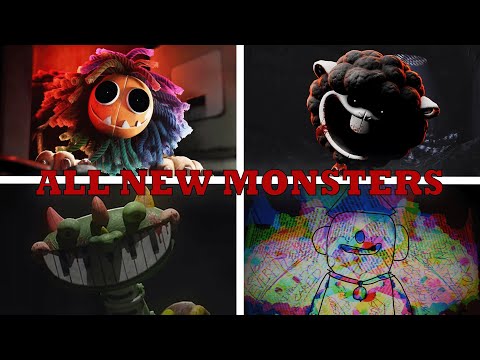 ALL NEW MONSTERS IN POPPY PLAYTIME CHAPTER 4