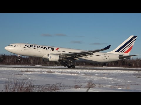 Air France - Airbus A330-203 - Rescue Flight & Takeoff