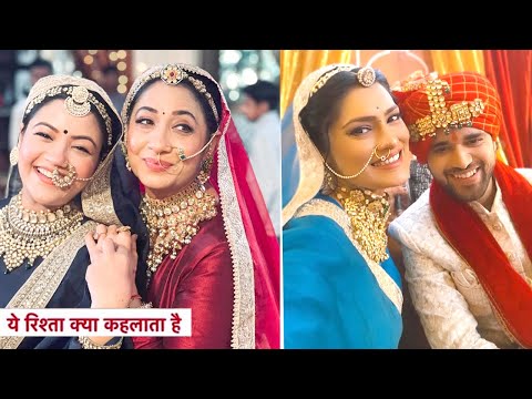 Yeh Rishta Kya Kehlata Hai Update: Charu Ki Shadi Mein Vidya Manisha Royal Look Mein Ayenge Nazar