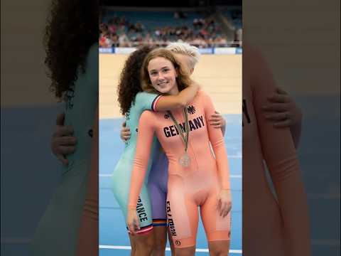 Cyclist's victory ceremony #athlete #beauty #motivation #olympics