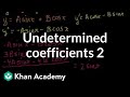 Solving Nonhomogeneous Differential Equations