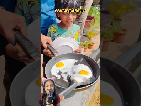 Adek masak telur menggunakan matahari 🤭😍‼️