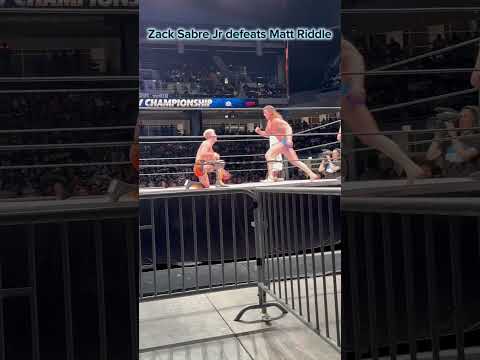 Matt Riddle loses the championship to Zack Sabre Jr. : #WLW SHORTS