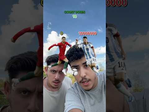 Cristiano Ronaldo vs Messi football challenge game