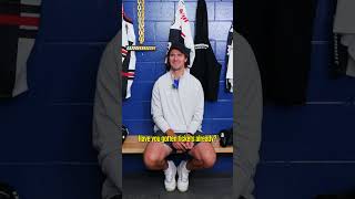 Scheif's a BIG Marvel guy #warriorhockey #markscheifele #spiderman #marvel