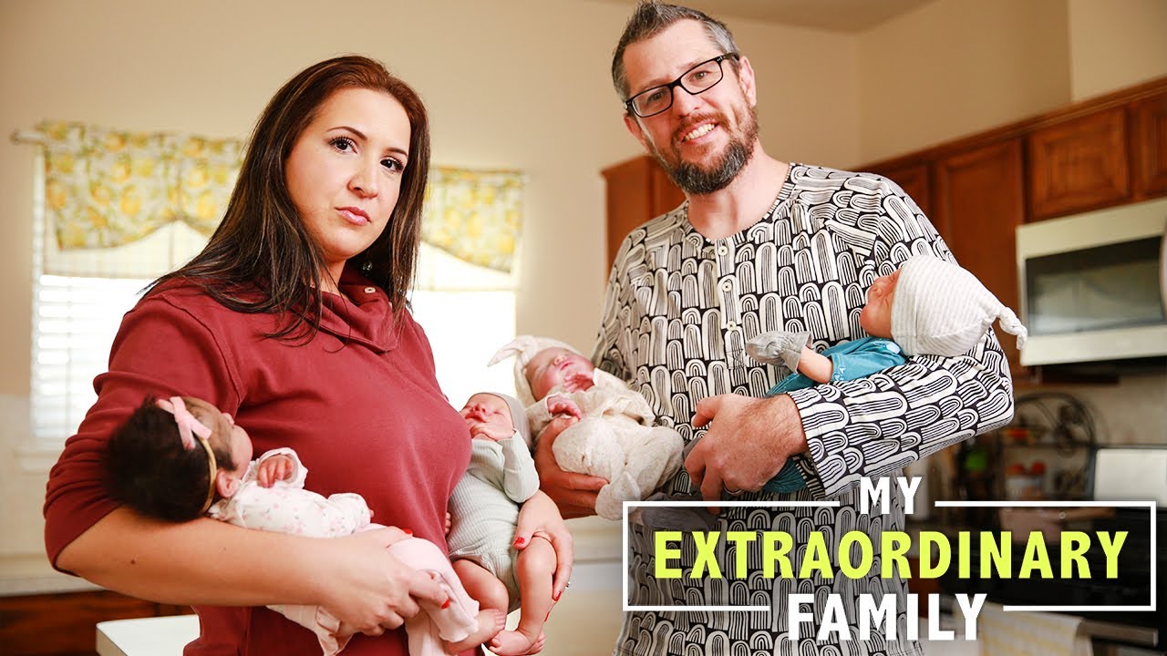 We have 6 children - but 4 aren-t real - my extraordinary family