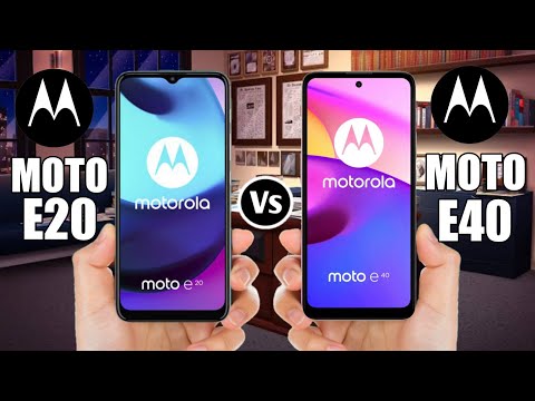 (ENGLISH) Motorola Moto E20 Vs Motorola Moto E40