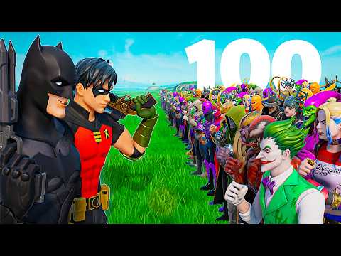 100 Villains vs Batman & Robin