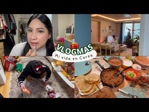 Vlogmas 4🎄 la semana de navidad llegó grwm + visitas y amigos!