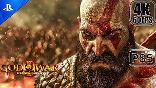 God Of War 3 PS5 - Kratos vs Volcano Titan Perses (60FPS 4K)