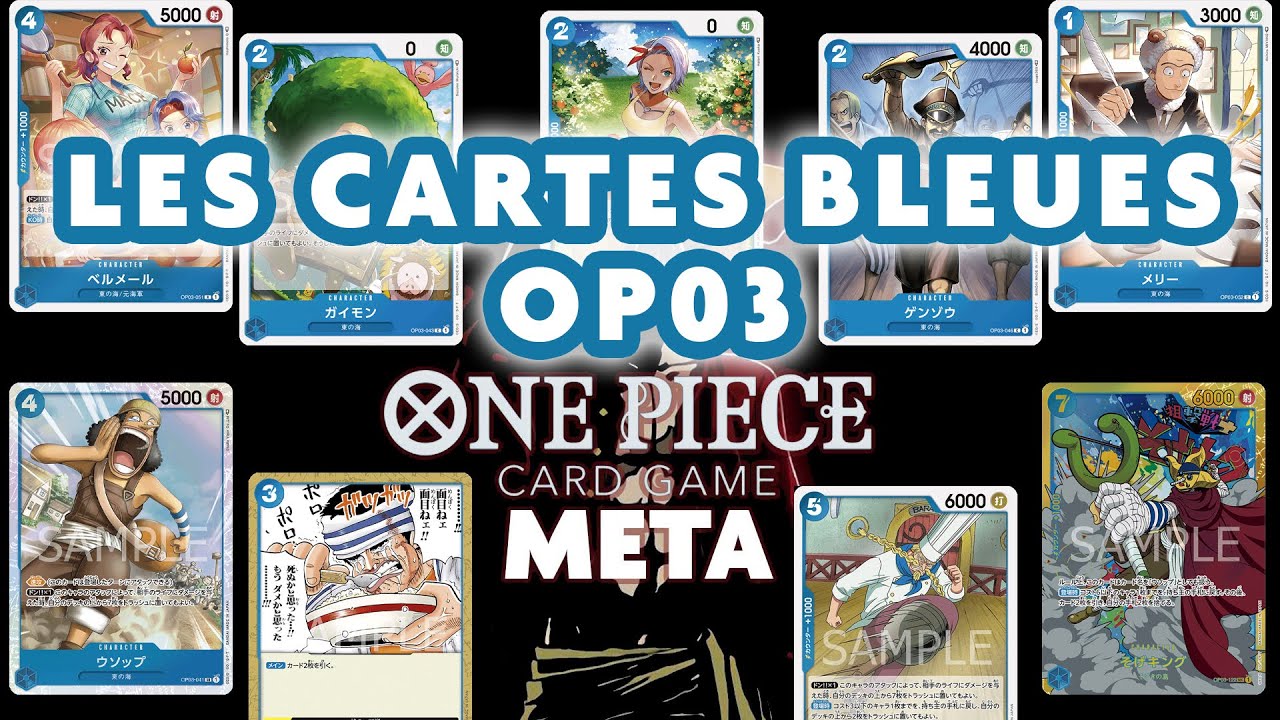 Nami chériiiie !!! Et le reste des cartes bleues [Review OP03]