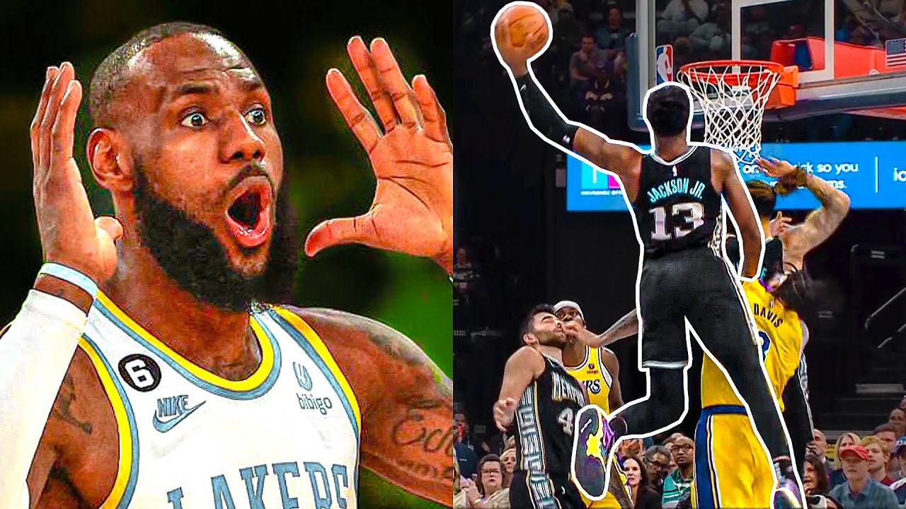 NBA “Most BRUTAL POSTER DUNKS of 2023! ” MOMENTS