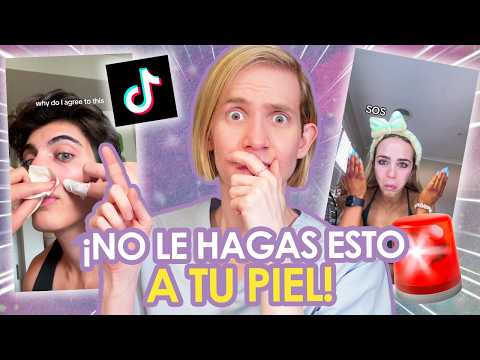 DERMATOLOGO REACCIONA a TIK TOK 17 - Granos, pelos y más - ¡NO SIGAS ESTOS CONSEJOS!