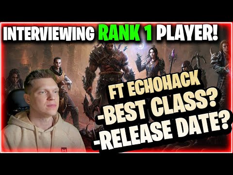 Talking DIABLO IMMORTAL LAUNCH With Rank 1 Player! ft. Echohack!