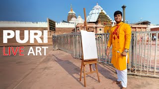 Outdoor Art at Jagannath Temple | Puri ⭕❗⭕