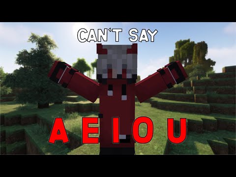 Minecraft, But I Can't Say ANY Vowel