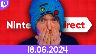 Meine KOMPLETTE REACTION auf die NINTENDO DIRECT (18.06.2024)