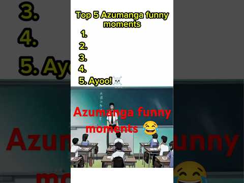 Azumanga funny moments (don't miss the end 😂) #anime