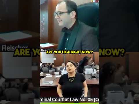 Defendant: "I Took Mucinex" #judgefleischer