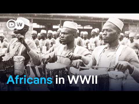 YouTube video thumbnail: The Forgotten Role of Africans Fighting in the Second World War