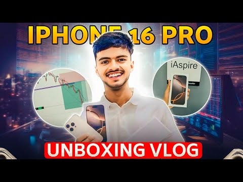 Buying Iphone 16 Pro | Iphone 16 Pro Unboxing And Live Crypto Trading | Vlog