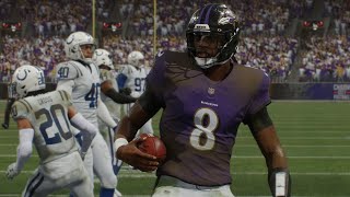 Baltimore Ravens vs Indianapolis Colts - 2025 NFL Preseason Week 1 Full Game (Madden 26 Sim)