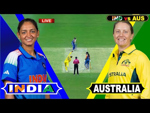 LIVE: India w vs Australia w | 13th Match | ICC Women’s World Cup 2025 LIVE | INDW vs AUSW |1st Inn