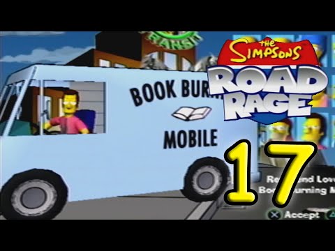 The Simpsons Road Rage (replay) part 17 | Road Rage as Reverend Lovejoy