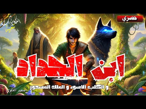 ابن الحداد و الكلب الأسود و الملك المسحور من أروع القصص و الحكايات الشعبية قبل النوم 🎧