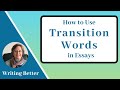 Understanding Transition Words in Essays