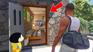 Shinchan and Franklin Opened the Secret Door of Franklin's New Room in GTA 5!