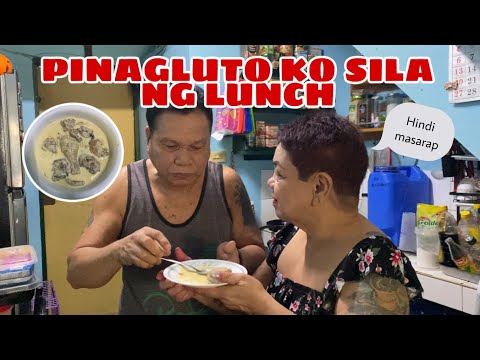 PINAGLUTO KO SILA NG LUNCH