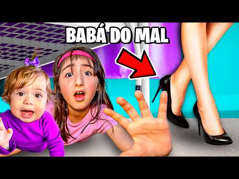 A BABÁ DO MAL VOLTOU! ELA vai CUIDAR das NOSSAS FILHAS de novo! Pai Também Vloga