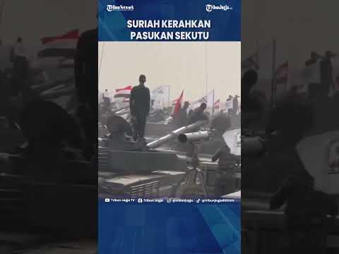 BALA BANTUAN DATANG, MILISI IRAK PRO IRAN TIBA DI SURIAH UNTUK MUSNAHKAN PEMBERONTAK HTS #Shorts