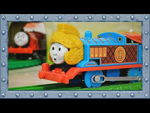 Epic High Spiral Track Build: Thomas and Friends' Trampoline Finale