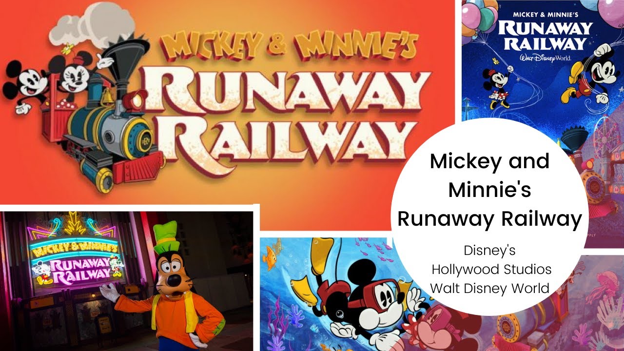 Mickey and Minnie&#39;s Runaway Railway - Aperçu de la nouvelle attraction à Walt Disney World