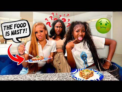 ME AND MIYA TOLD MY MOM HER FOOD IS NASTY TO SEE HOW SHE REACTS