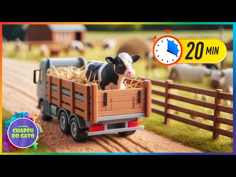 INCRIVEL COMPILADO CHEGOU AS VACAS NA FAZENDA!