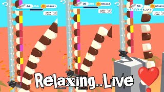 Slice it all game play relaxing satisfying slice it all max level game play relaxing satisfying game
