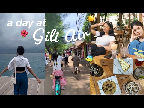 vlog: a day at Gili Air🐠🌺☀️