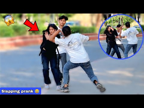 Best prank video in 2025 😂 || slapping prank || Best reaction prank || so funny prank videos