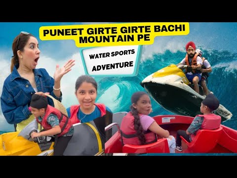 Puneet Girte Girte Bachi Mountain Pe & Water Sports Adventure | RS 1313 VLOGS | Ramneek Singh 1313