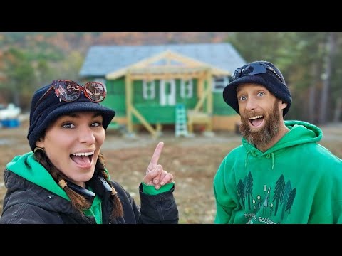 THIS CHANGES EVERYTHING! Rafters Are UP On Our MudRoom Build On Our Cabin Homestead!