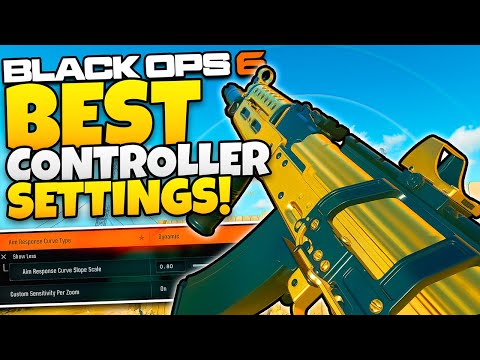 *NEW* BEST CONTROLLER SETTINGS in BLACK OPS 6! (USE THIS) COD BO6 Aiming & Movement Settings