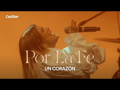 Por La Fe - Un Corazón Ft. Barak (Video Letra)