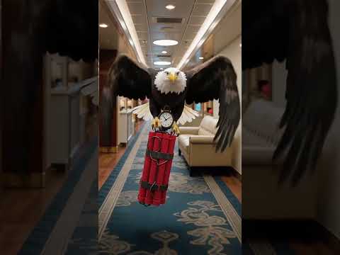 Bald Eagle Stops Explosion Crisis, Saving Cruise Ship Passengers.#shorts #animals #rescue#baldeagle