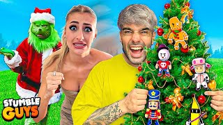 STUMBLE GUYS DECIDE NUESTRO ÁRBOL de NAVIDAD!!