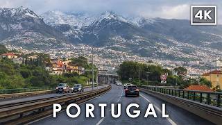 Snowfall in MADEIRA!? ❄️ | 4K Scenic Drive to the Mountains